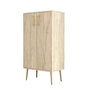 Hanah Home Prag - Travertine Armario para Zapatos